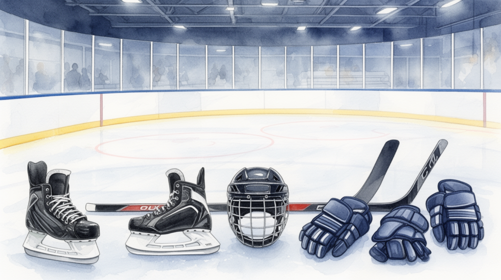 Ice Hockey Rink and Equipment