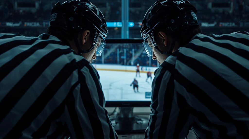 Video review near the end of a period