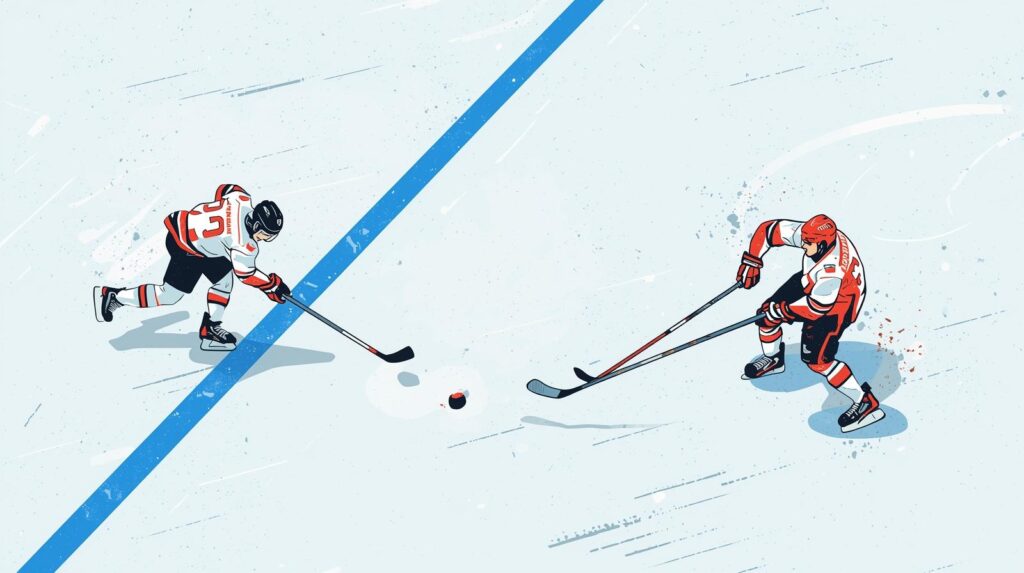 How Blue Line Rules Work in Hockey