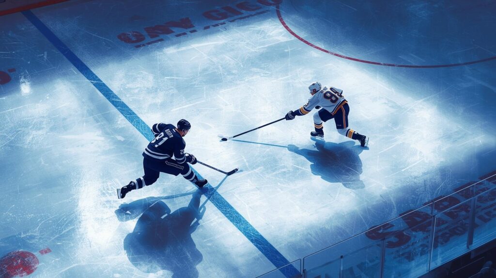 The Blue Line in Hockey: Zones and Rink Markings