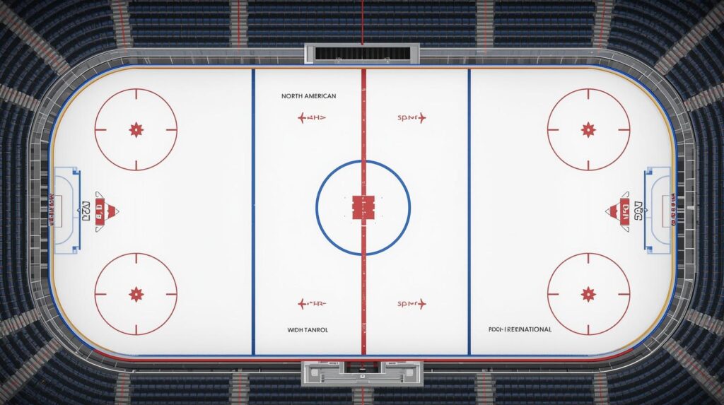 NHL vs Olympic Rink Size: Key Rules and Differences